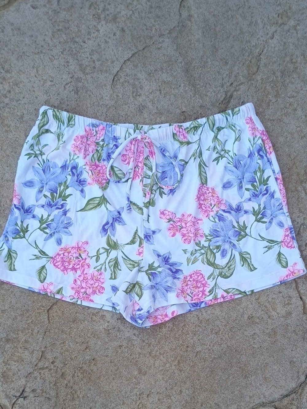 Tommy Bahama White Floral Shorts Women's Size Large